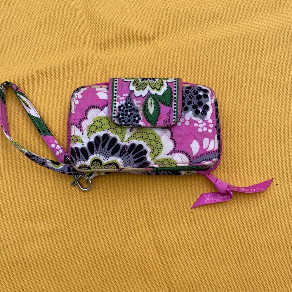 Vera Bradley wristlet wallet